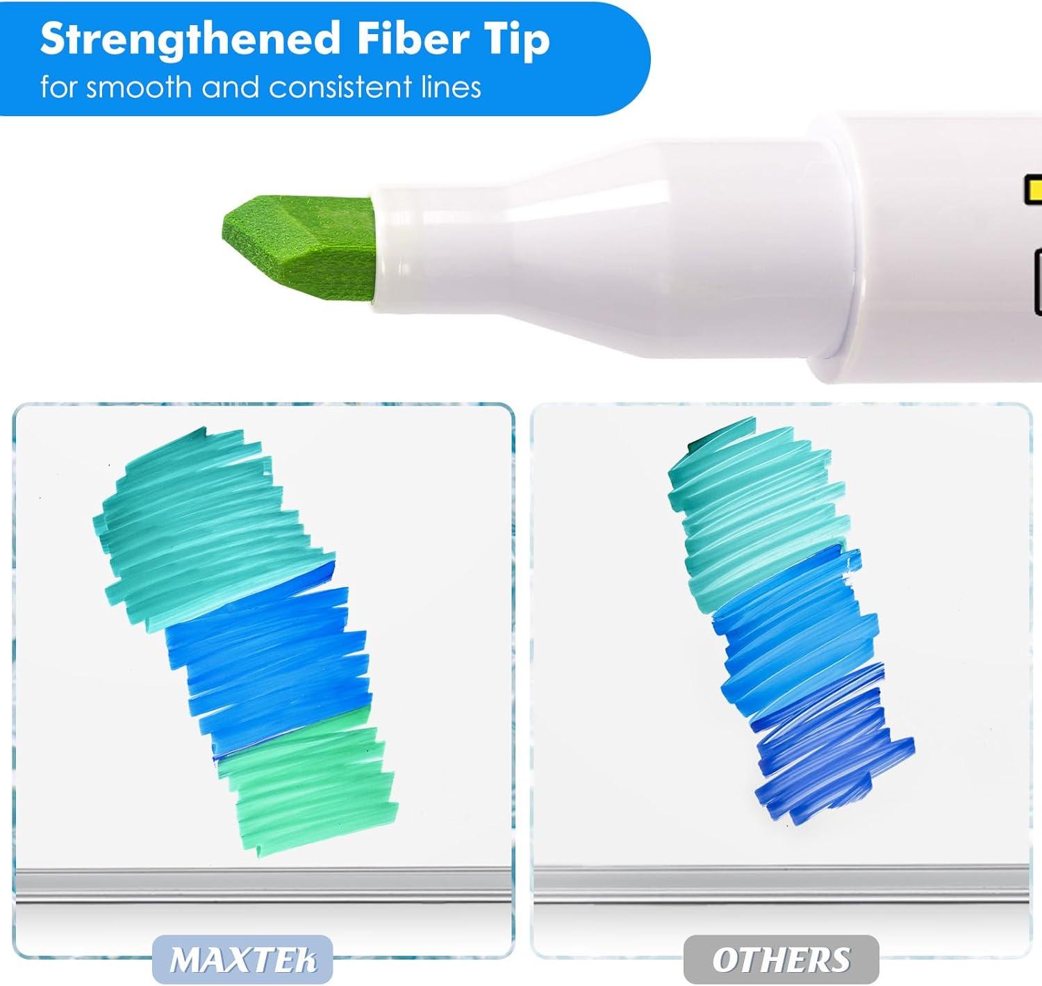 imagemaxtek Dry Erase Markers Chisel Tip Low Odor 17 Count Vibrant Colors Whiteboard Markers