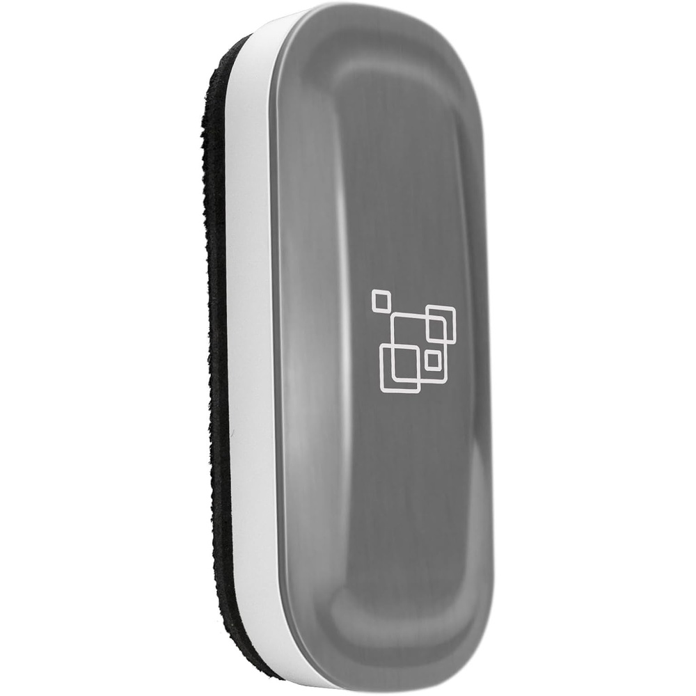 image:imagemaxtek Magnetic Dry Erase Eraser Pure White 8 Pack White Board Erasers Glass Whiteboard Eraser Office and School Classroom SuppliesGray 1pack